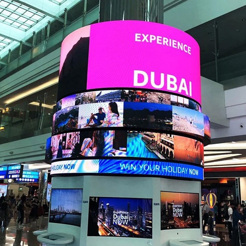 Curved Led Display Wall factory